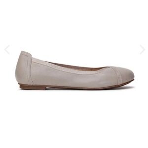 Vionic Shoes Caroll Ballet Flats Gray Slip On Women's 9 Casual Comfy Leather
